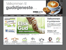 Tablet Screenshot of kirkecenter.nu